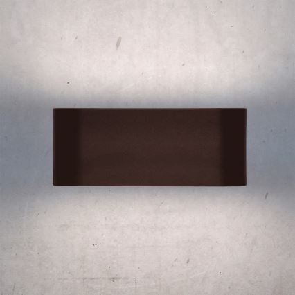 Brilagi - LED външна стенна лампа BARI LED/7W/230V 3000/4000/6000K кафява IP54