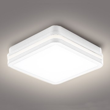 Brilagi - LED външно осветително тяло BENE LED/18W/230V 22x22 cm бяло IP54