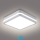 Brilagi - LED външно осветително тяло с сензор BENE LED/24W/230V 26x26 см бяло IP54