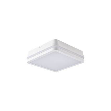 Brilagi - LED външно осветително тяло със сензор BENE LED/18W/230V 22x22 cm бяло IP54