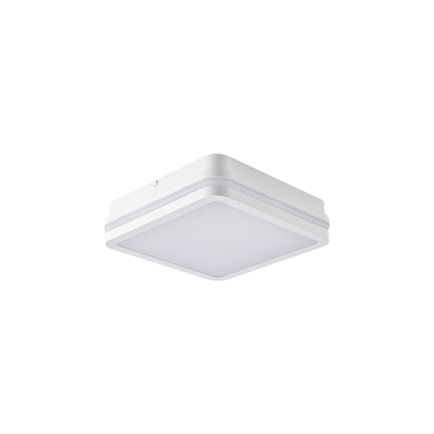 Brilagi - LED външно осветително тяло със сензор BENE LED/24W/230V 26x26 cm бяло IP54