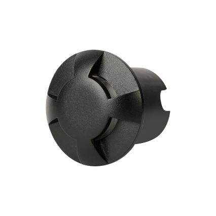 Brilagi - LED външно осветително тяло за настилка GROUNDRAY LED/1W/230V черно IP67