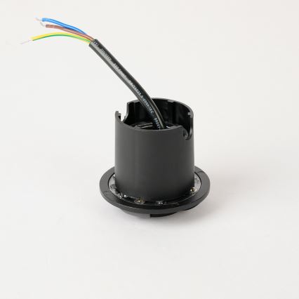 Brilagi - LED външно осветително тяло за настилка GROUNDRAY LED/1W/230V черно IP67