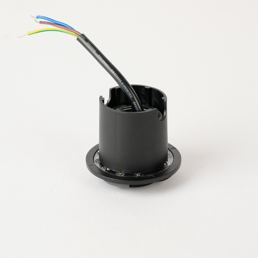 Brilagi - LED външно осветително тяло за настилка GROUNDRAY LED/1W/230V черно IP67