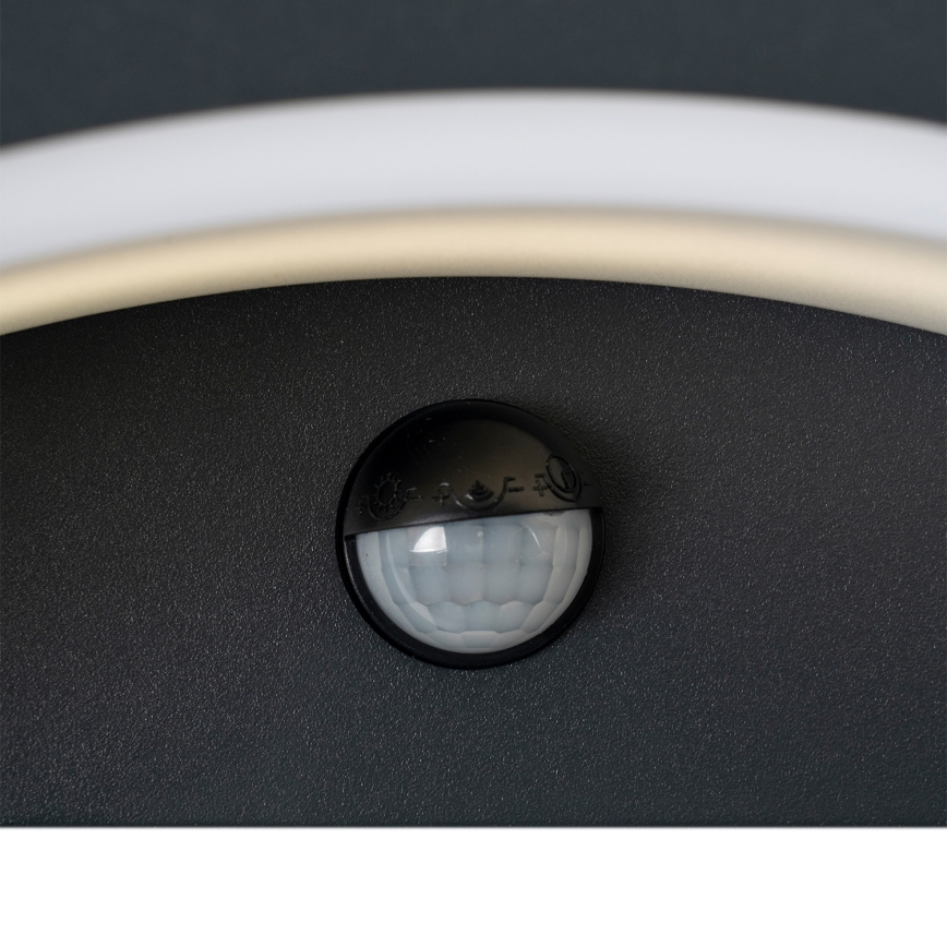 Brilagi - LED външно стенен осветител с сензор ARCELO LED/8W/230V IP54