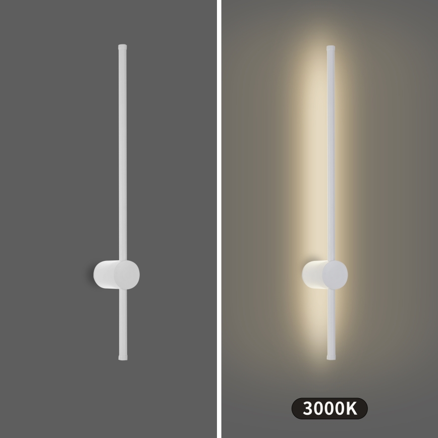 Brilagi - LED външно стенно осветително тяло AURA LED/12W/230V 3000K IP54 65 cm бяло CRI 90
