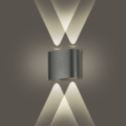 Brilagi - LED Външно стенна осветително тяло FLAREBOX LED/4W/230V антрацит IP65