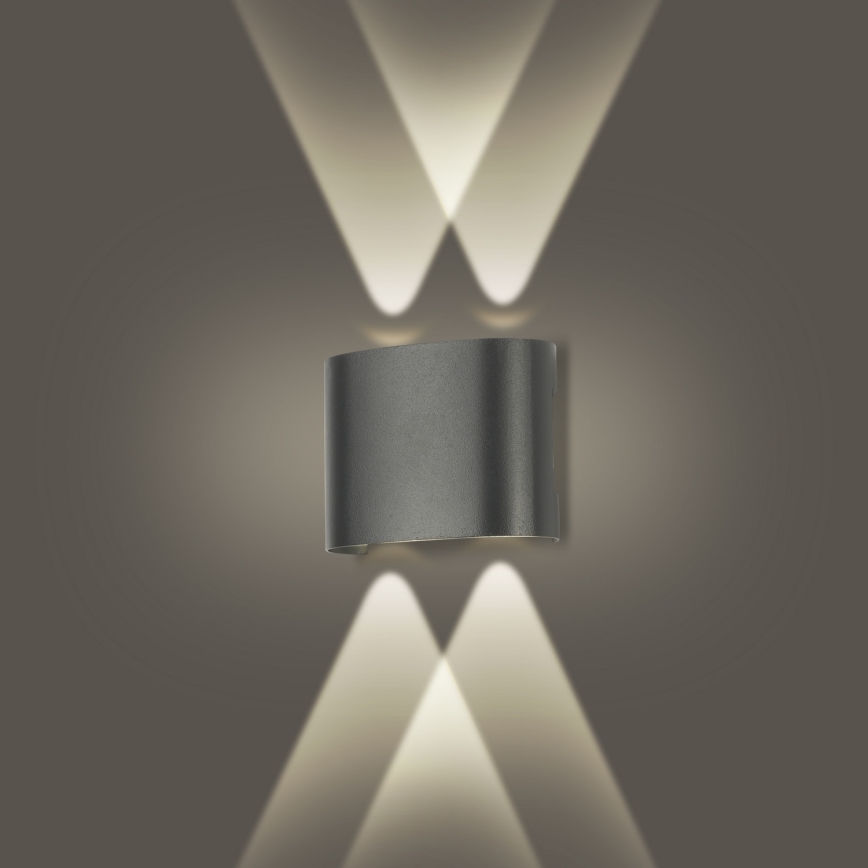 Brilagi - LED Външно стенна осветително тяло FLAREBOX LED/4W/230V антрацит IP65