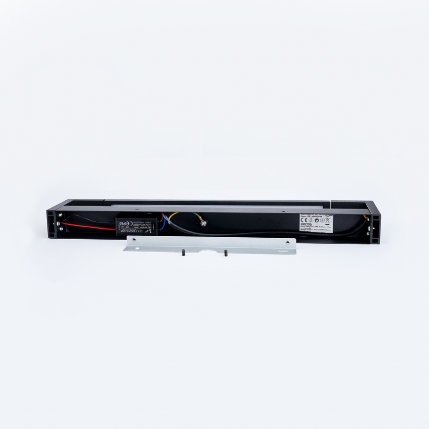 BRILAGI - LED Външен стенен осветител AQUA LINE LED/12W/230V 45 cm IP44 черен CRI 90