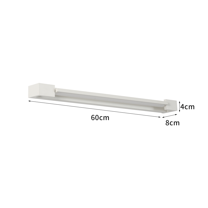 BRILAGI - LED Външно стенно осветително тяло AQUA LINE LED/18W/230V 60 cm IP44 бяло CRI 90