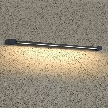 BRILAGI - LED Външно стенно осветително тяло AQUA LINE LED/28W/230V 100 cm IP44 черно CRI 90