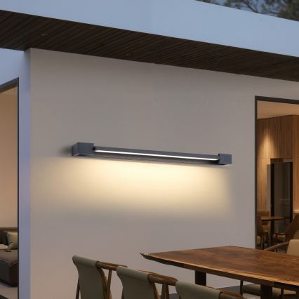 Brilagi - LED външно стеново осветително тяло AQUA LINE LED/36W/230V 120 см IP44 антрацит CRI 90