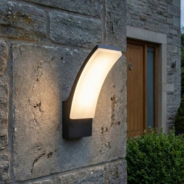 BRILAGI - LED външно стенно осветително тяло ARCELO LED/12W/230V IP65 черно