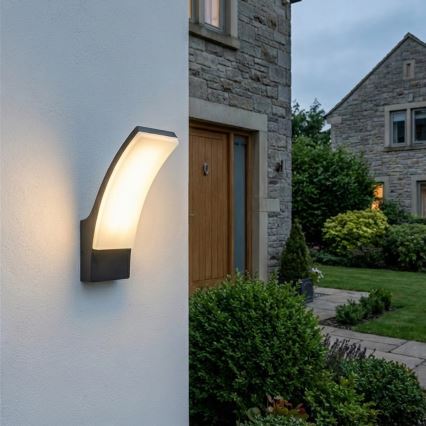 BRILAGI - LED външно стенно осветително тяло ARCELO LED/12W/230V IP65 черно