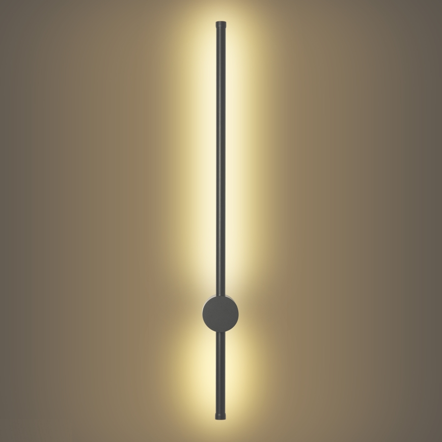 Brilagi - LED външно стенно осветително тяло AURA LED/12W/230V 3000K IP54 65 cm антрацит