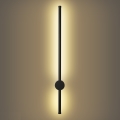 Brilagi - LED външно стенно осветително тяло AURA LED/12W/230V 3000K IP54 65 cm черно