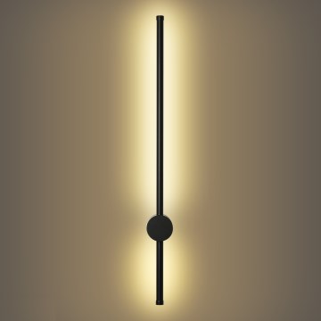 Brilagi - LED външно стенно осветително тяло AURA LED/12W/230V 3000K IP54 65 cm черно