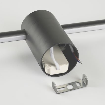 Brilagi - LED външно стенно осветително тяло AURA LED/12W/230V 3000K IP54 65 cm антрацит