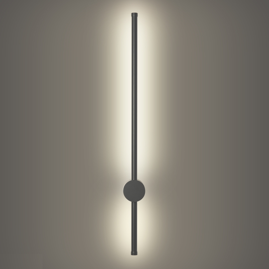 Brilagi - LED външно стенно осветително тяло AURA LED/12W/230V 4000K IP54 65 cm антрацит