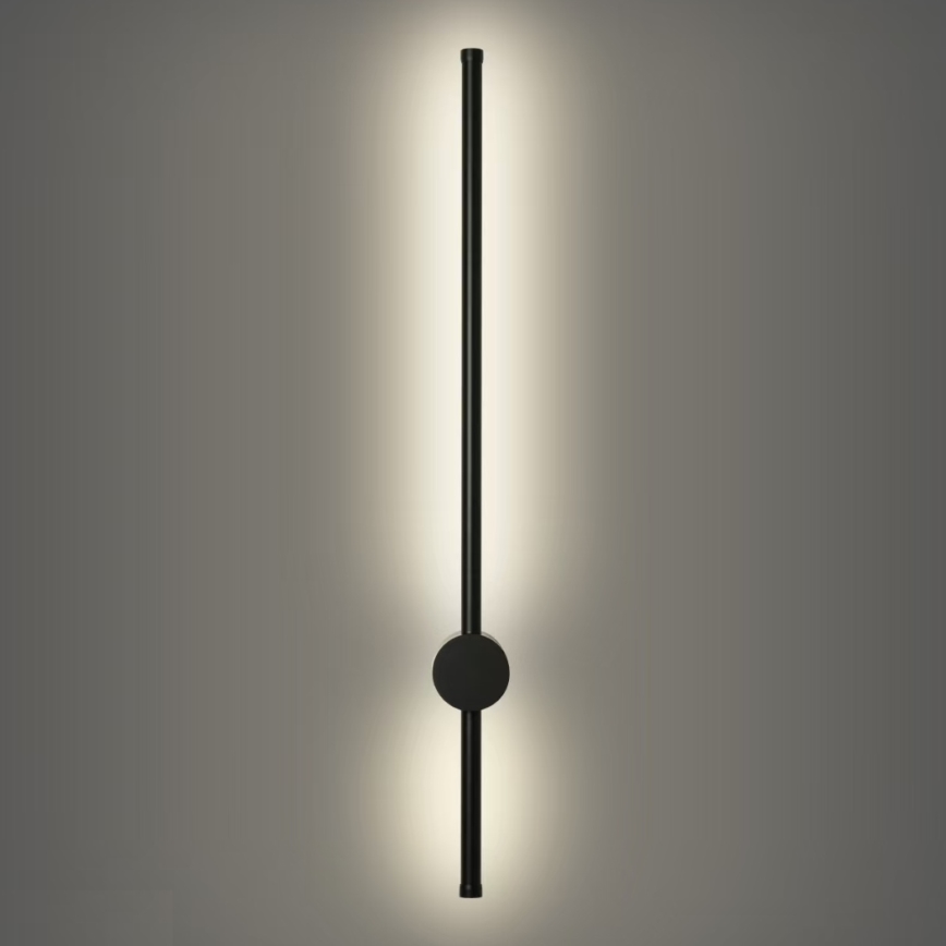 Brilagi - LED външно стенно осветително тяло AURA LED/12W/230V 4000K IP54 65 cm черно