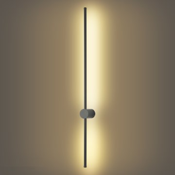 Brilagi - LED външно стенно осветително тяло AURA LED/20W/230V 3000K IP54 97 cm антрацит