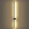 Brilagi - LED външно стенно осветително тяло AURA LED/20W/230V 3000K IP54 97 cm черно