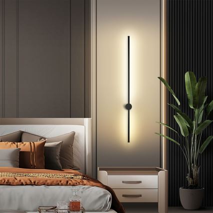 Brilagi - LED външно стенно осветително тяло AURA LED/20W/230V 3000K IP54 97 см антрацит CRI 90