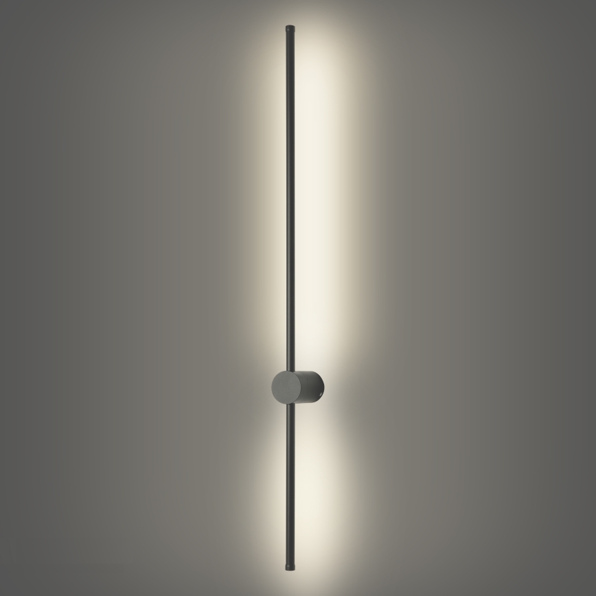 Brilagi - LED външно стенно осветително тяло AURA LED/20W/230V 4000K IP54 97 cm антрацит