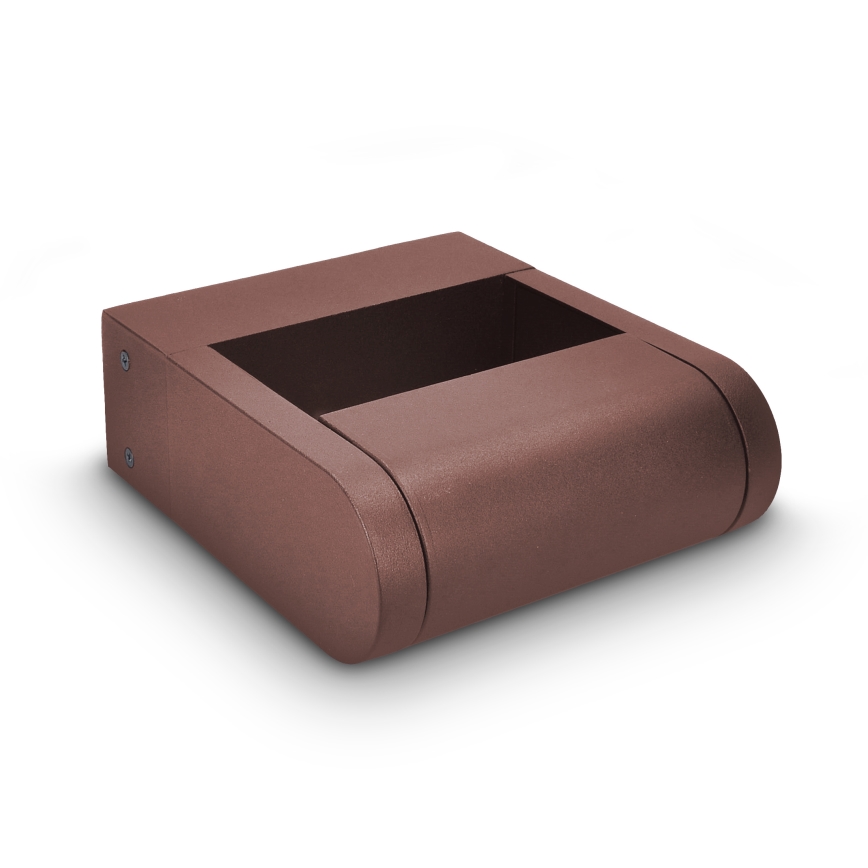 Brilagi - LED външно стенно осветително тяло CROTONE LED/7W/230V кафяво IP54