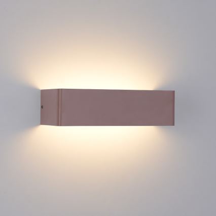 Brilagi - LED външно стенно осветително тяло DONNANI LED/12W/230V 30 cm кафяво IP44