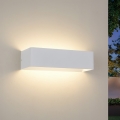 Brilagi - LED външно стенно осветително тяло DONNANI LED/12W/230V 30 см бяло IP44