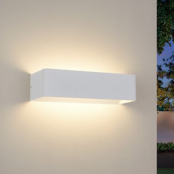 Brilagi - LED външно стенно осветително тяло DONNANI LED/12W/230V 30 см бяло IP44