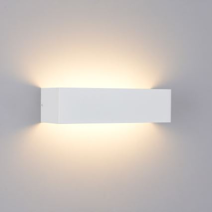 Brilagi - LED външно стенно осветително тяло DONNANI LED/12W/230V 30 см бяло IP44
