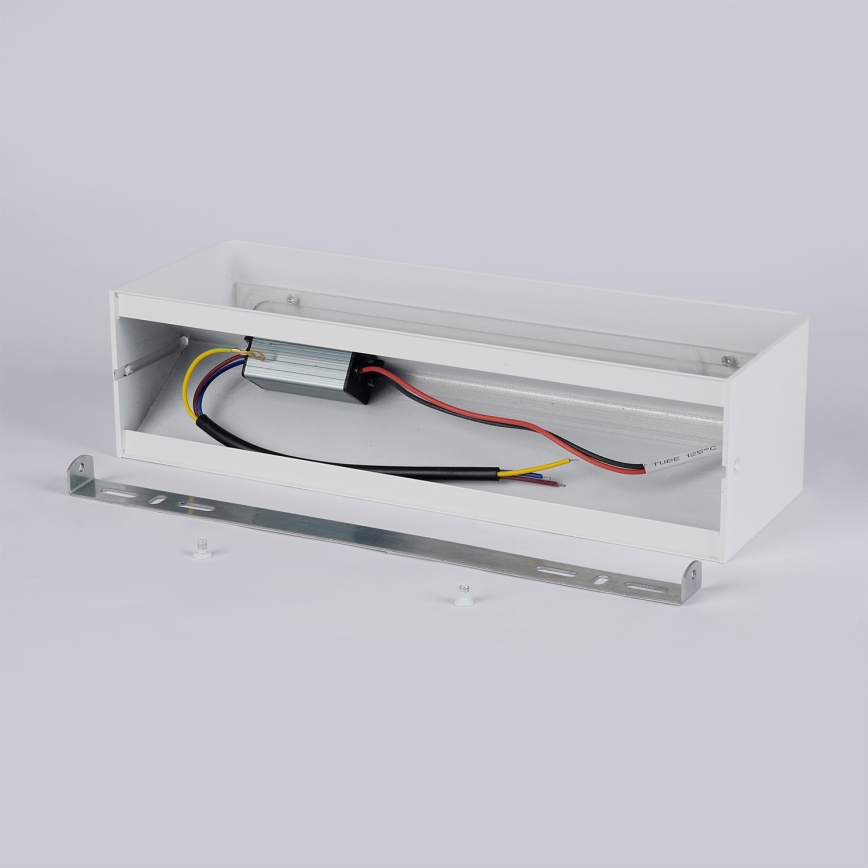 Brilagi - LED външно стенно осветително тяло DONNANI LED/12W/230V бяло IP44