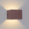Brilagi - LED външно стенно осветително тяло DONNANI LED/5W/230V 10 см кафяво IP44