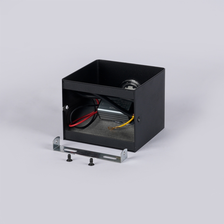 Brilagi - LED външно стенно осветително тяло DONNANI LED/5W/230V черно IP44