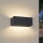 Brilagi - LED външно стенно осветително тяло DONNANI LED/7W/230V 20 cm черно IP44