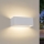 Brilagi - LED външно стенно осветително тяло DONNANI LED/7W/230V 20 см бяло IP44
