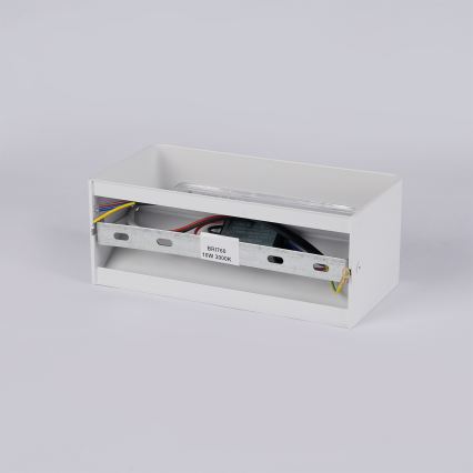 Brilagi - LED външно стенно осветително тяло DONNANI LED/7W/230V 20 см бяло IP44