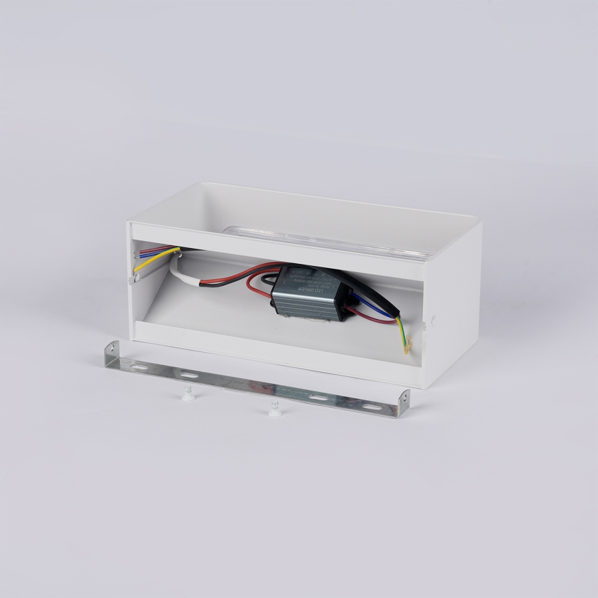 Brilagi - LED външно стенно осветително тяло DONNANI LED/7W/230V 20 см бяло IP44