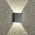 Brilagi - LED външно стенно осветително тяло DOUBLERAY LED/4W/230V антрацит IP65