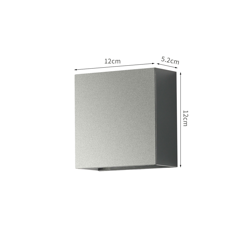 Brilagi - LED външно стенно осветително тяло DOUBLERAY LED/4W/230V антрацит IP65