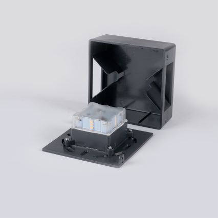 Brilagi - LED външно стенно осветително тяло DOUBLERAY LED/6W/230V антрацит IP54