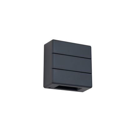 Brilagi -LED Външно стенно осветително тяло DOUBLERAY LINE LED/6W/230V антрацит IP54