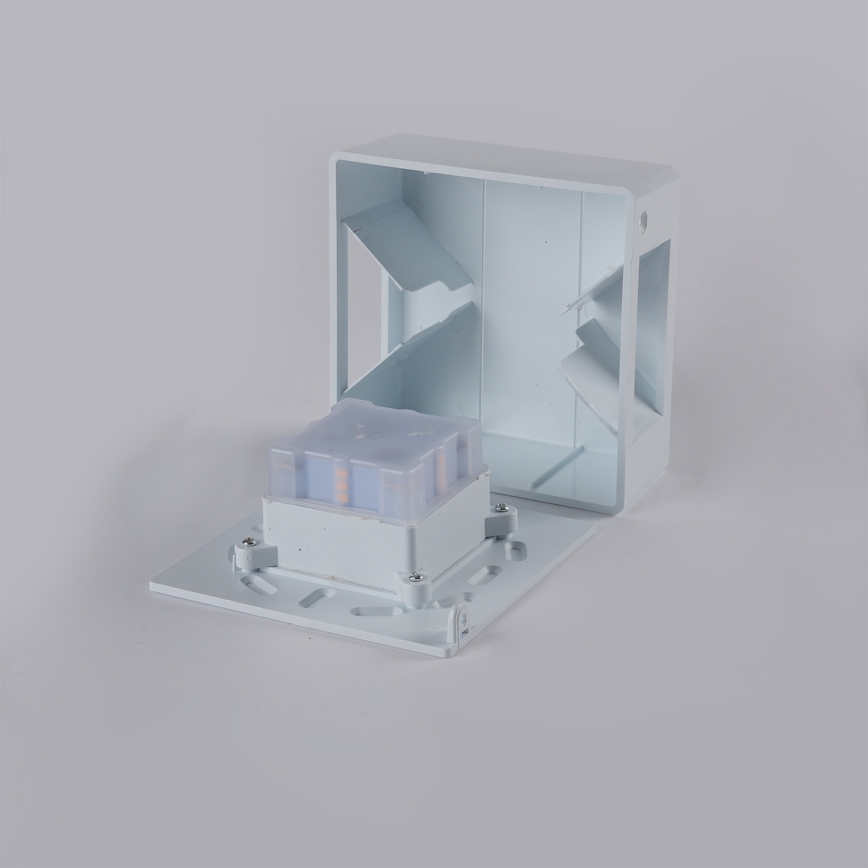 Brilagi - LED външно стенно осветително тяло DOUBLERAY LINE LED/6W/230V бяло IP54