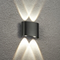 Brilagi - LED външно стенно осветително тяло FLAREBOX LED/4W/230V черно IP65