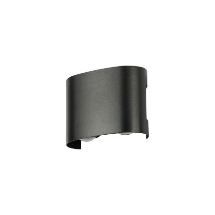 Brilagi - LED външно стенно осветително тяло FLAREBOX LED/4W/230V черно IP65