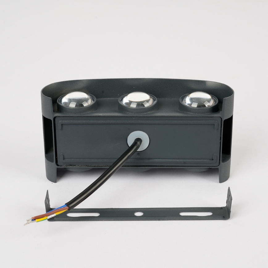 Brilagi - LED Външно стеннo осветително тяло FLAREBOX LED/6W/230V антрацит IP65