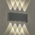 Brilagi - LED външно стенно осветително тяло FLAREBOX LED/8W/230V антрацит IP65