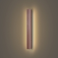 Brilagi - LED външно стенно осветително тяло LINEAR LED/12W/230V 3000K IP65 50 cm кафяво CRI 90
